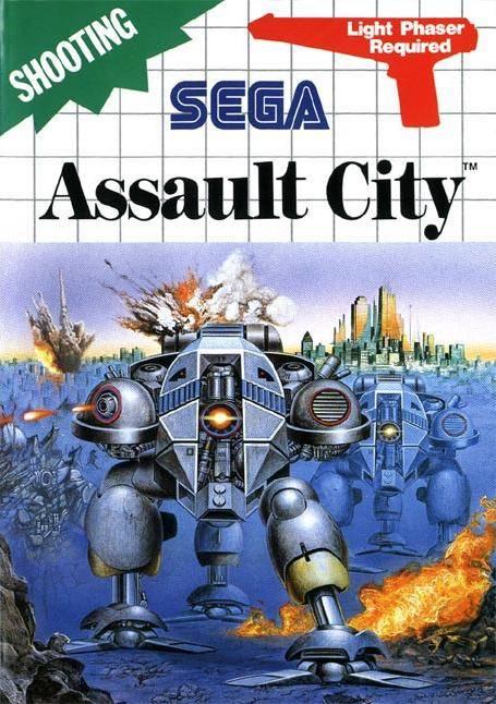 Assault City PAL Sega Master System