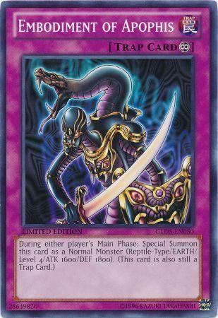 Embodiment of Apophis GLD5-EN050 YuGiOh Gold Series: Haunted Mine