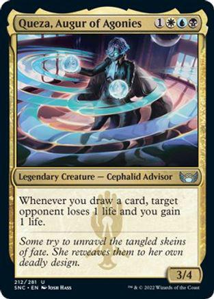 Queza, Augur of Agonies #212 Magic Streets of New Capenna