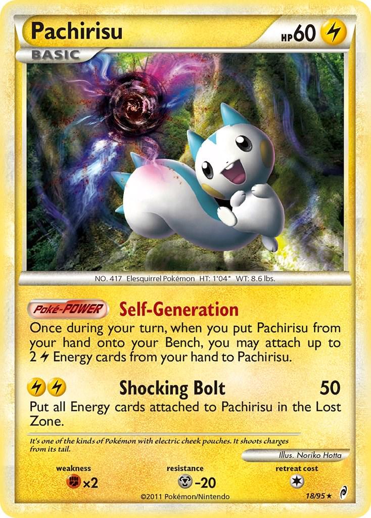 Pachirisu #18 Pokemon Call of Legends