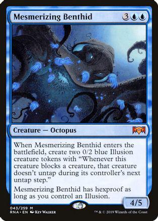 Mesmerizing Benthid #43 Magic Ravnica Allegiance