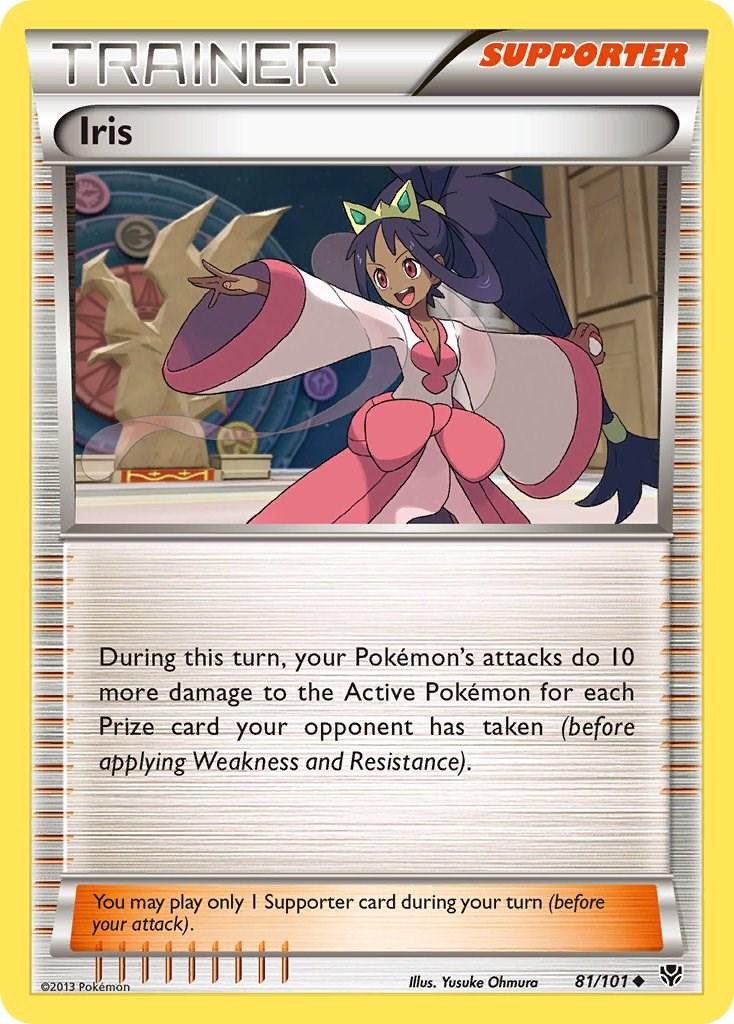 Iris #81 Pokemon Plasma Blast