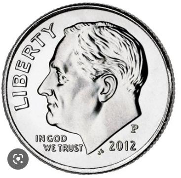 2012 P Coins Roosevelt Dime