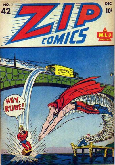 Zip Comics #42 (1943) Comic Books Zip Comics