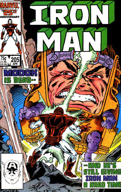 Iron Man #205 (1986) Comic Books Iron Man