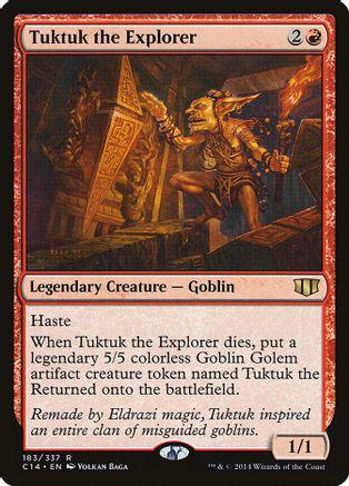 Tuktuk the Explorer Magic Commander 2014