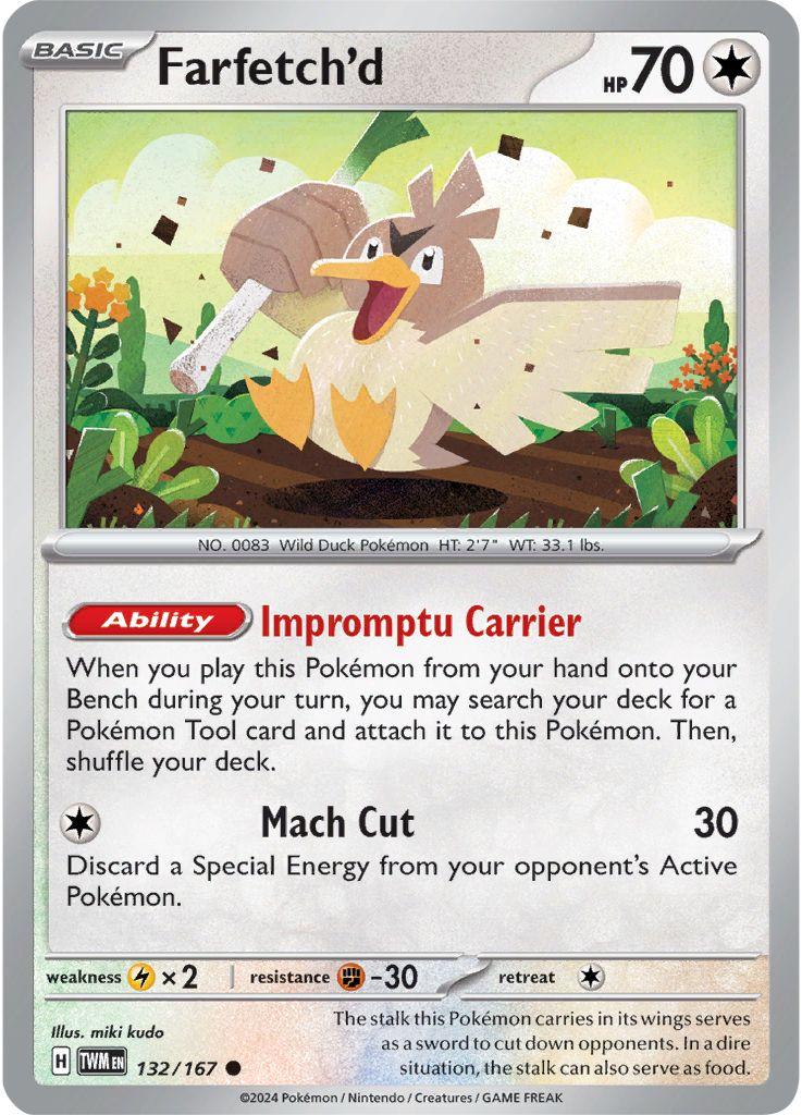 Farfetch'd #132 Pokemon Twilight Masquerade