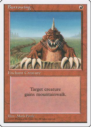 Burrowing Magic 4th Edition