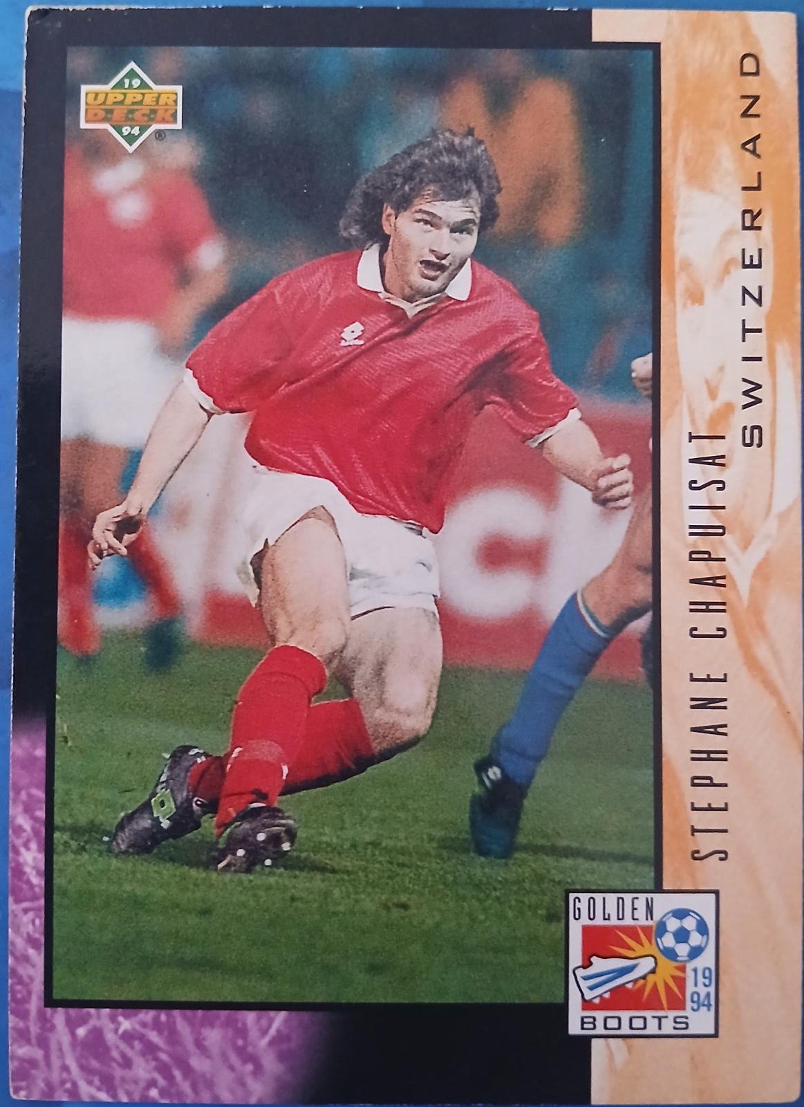 Stephane Chapuisat #323 1994 Upper Deck World Cup Soccer