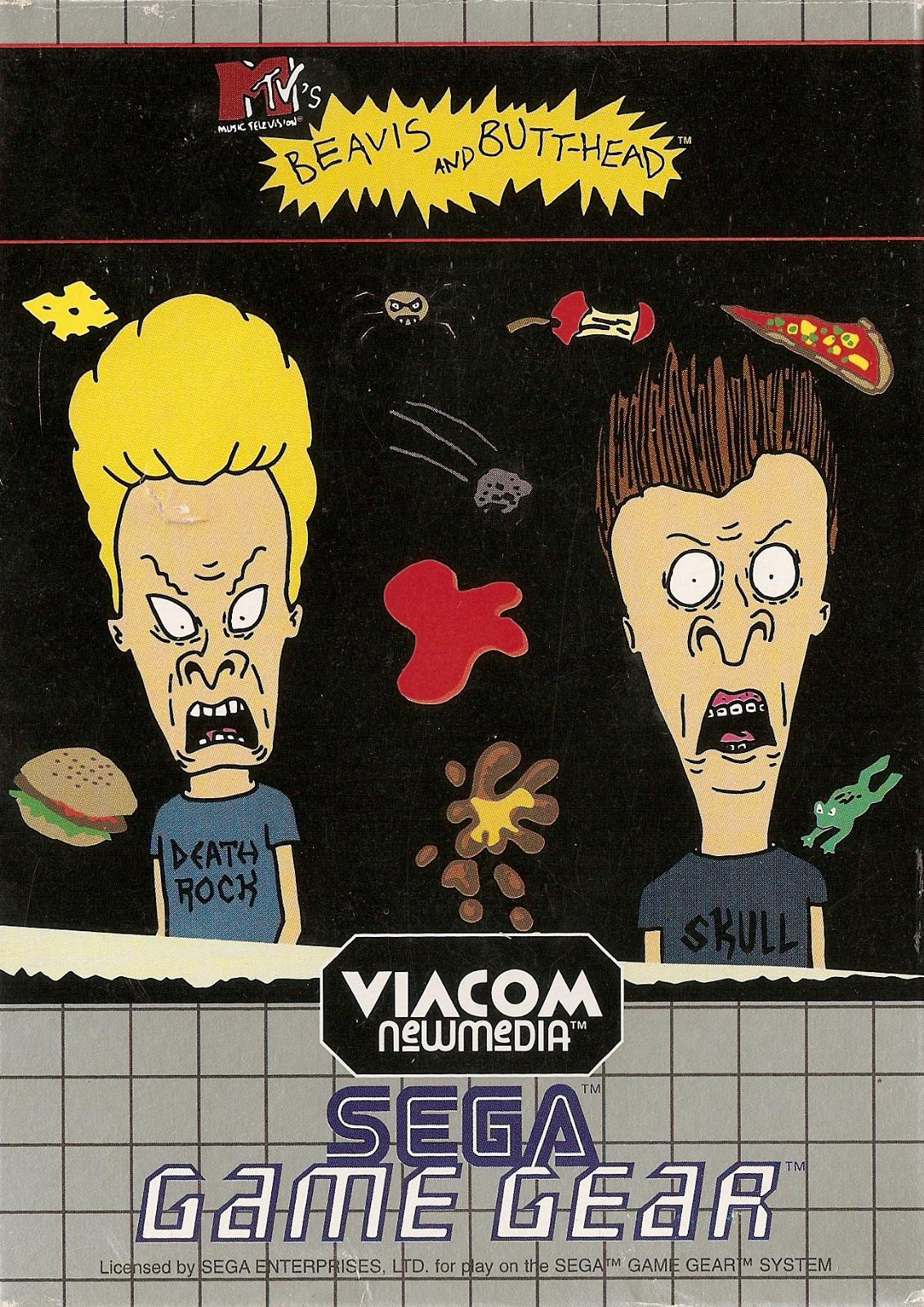 Beavis and Butt-Head PAL Sega Game Gear