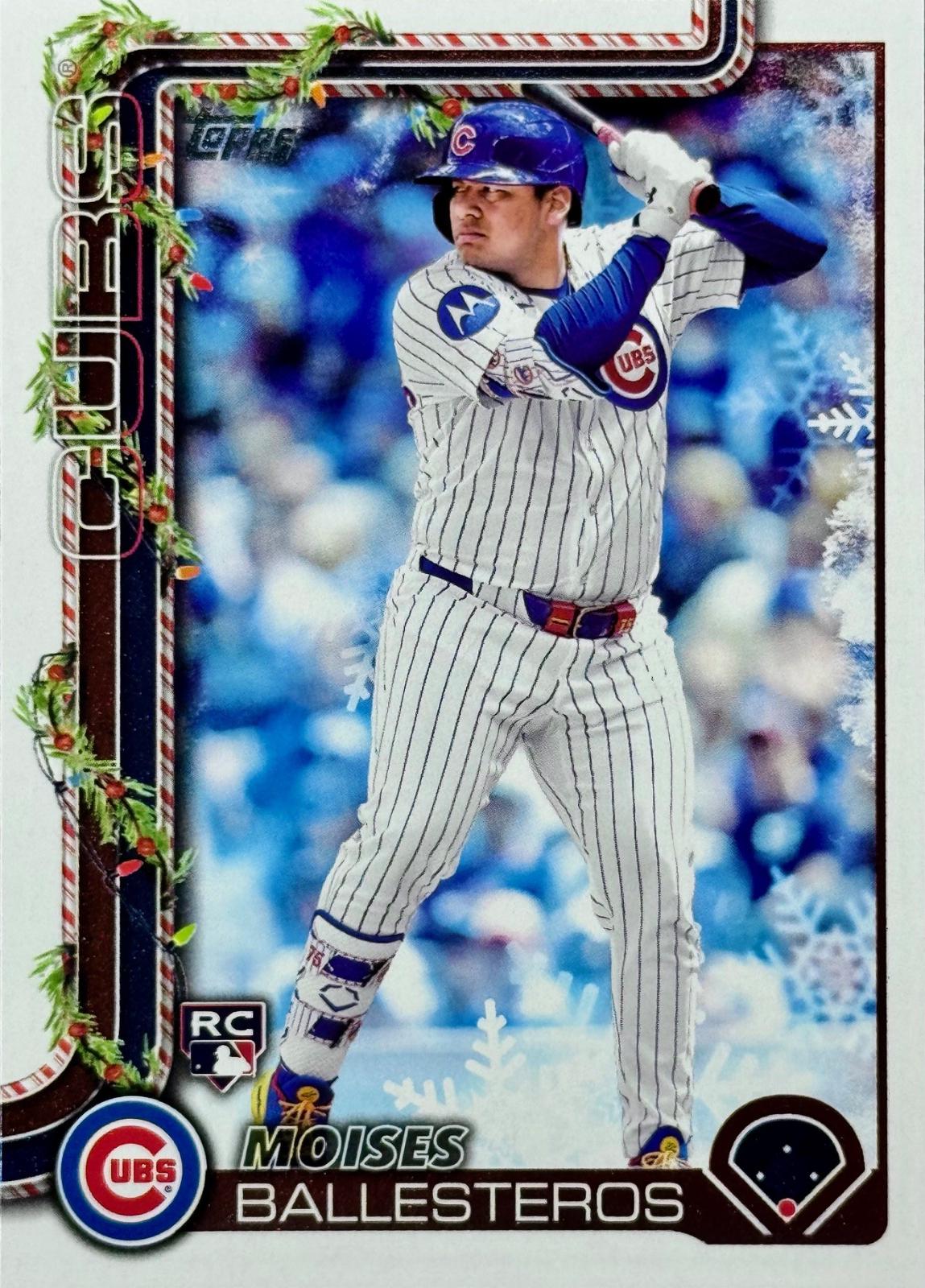 Moises Ballesteros #H169 2025 Topps Holiday Baseball