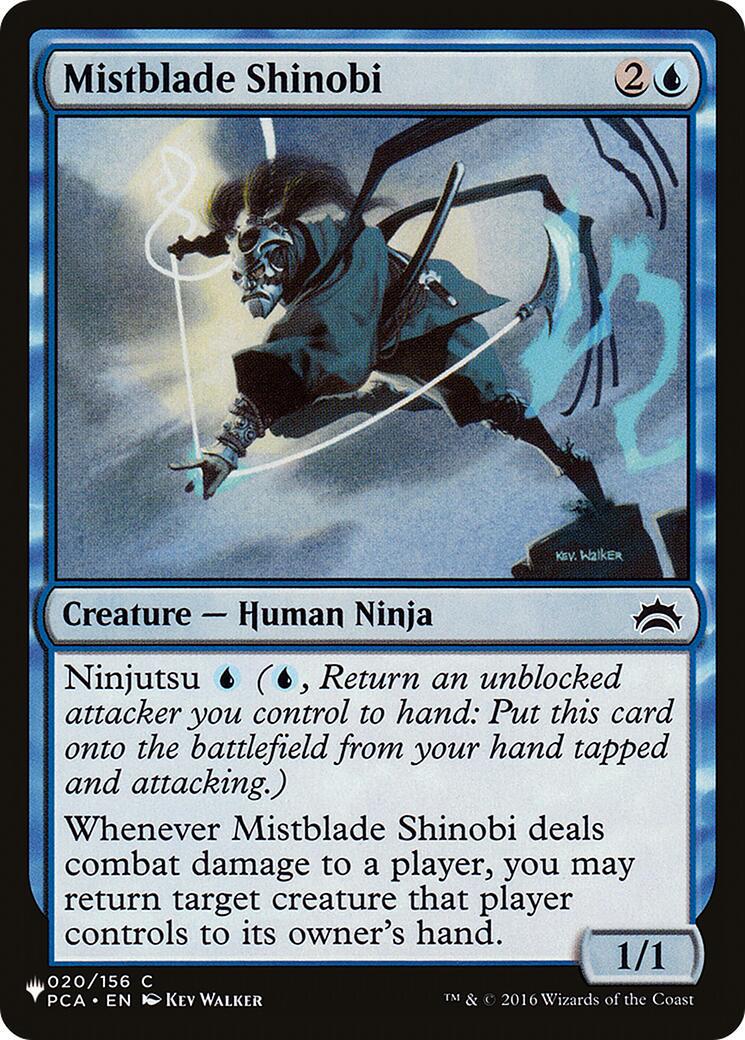 Mistblade Shinobi #20 Magic The List Reprints