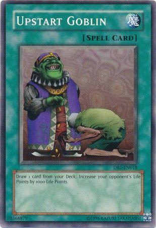 Upstart Goblin DB1-EN018 YuGiOh Dark Beginning 1