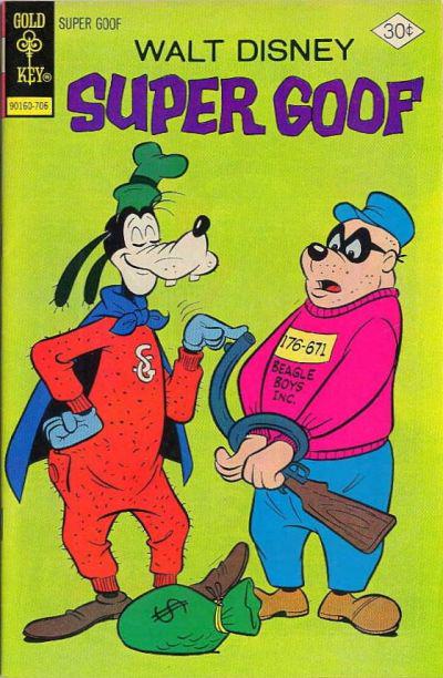 Walt Disney Super Goof #42 (1977) Comic Books Walt Disney Super Goof