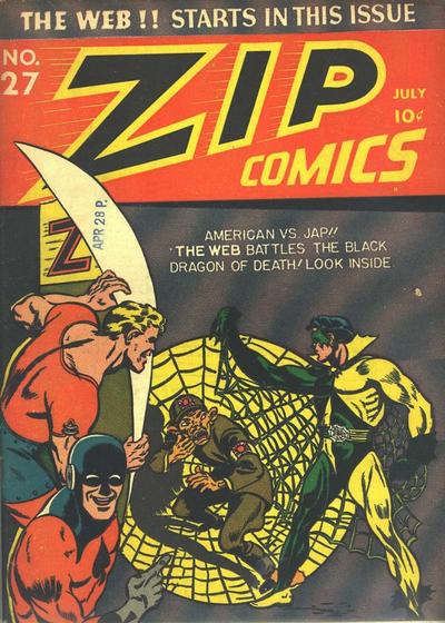 Zip Comics #27 (1942) Comic Books Zip Comics