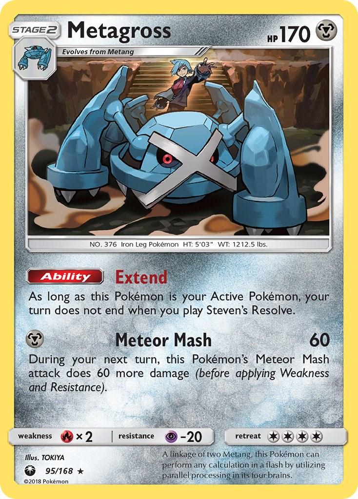 Metagross #95 Pokemon Celestial Storm
