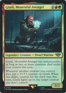 Gimli, Mournful Avenger