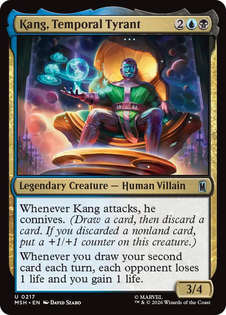 Kang, Temporal Tyrant #217 Prices | Magic Marvel Super Heroes