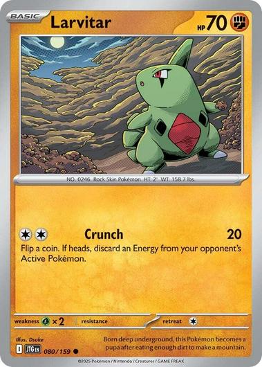 Larvitar #80 Cover Art