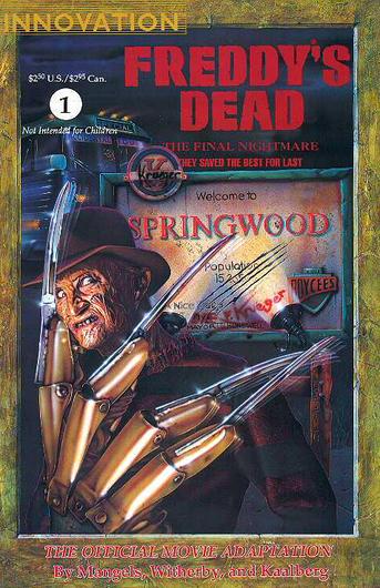 Freddy's Dead: The Final Nightmare #1 (1991) Cover Art