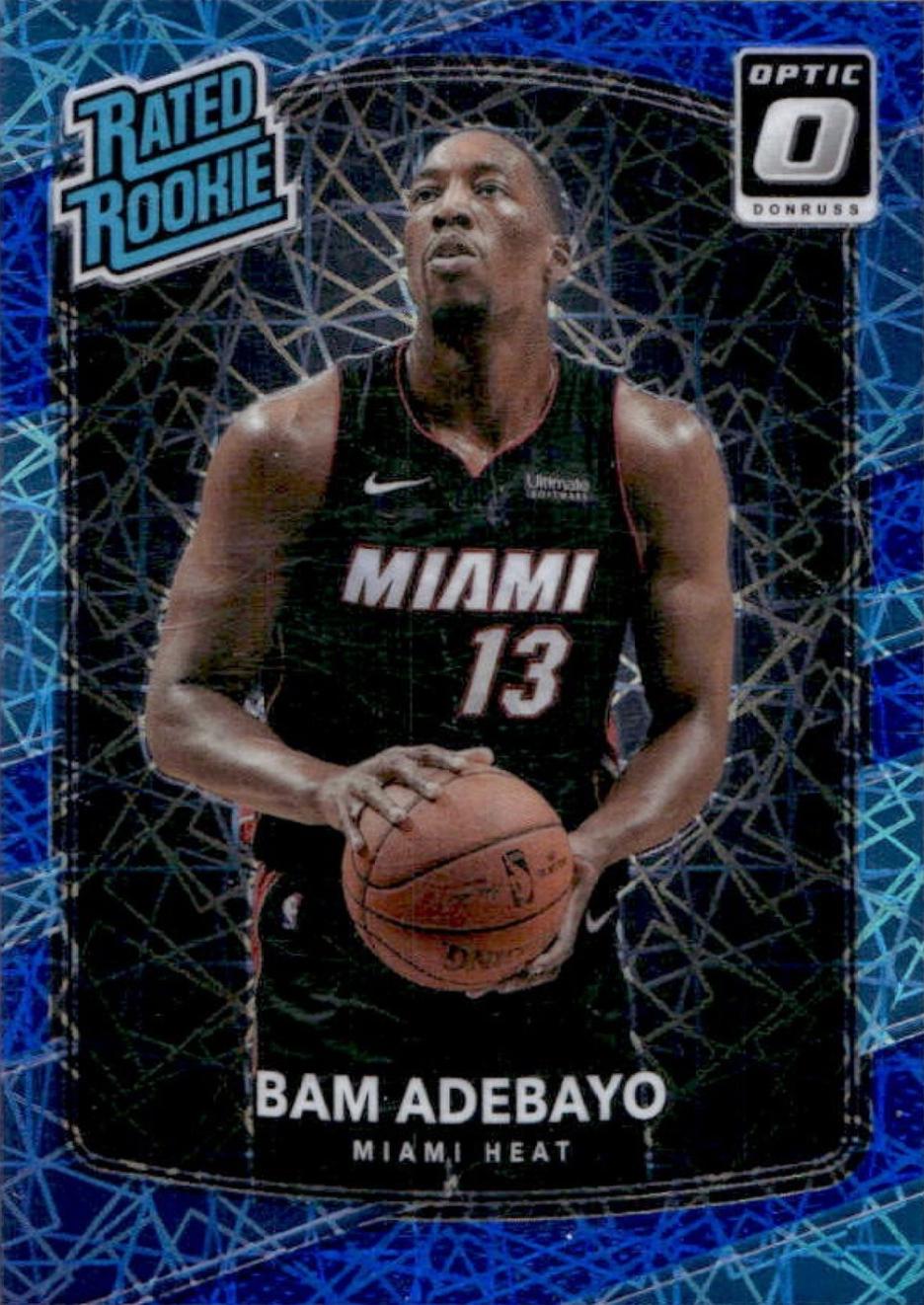 Bam Adebayo [Blue Velocity] #187 Prices | 2017 Panini Donruss