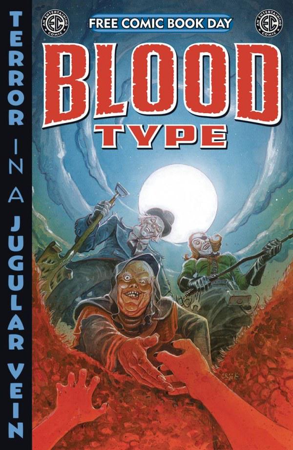 EC Comics Presents Blood Type #0 (2025) Comic Books Free Comic Book Day
