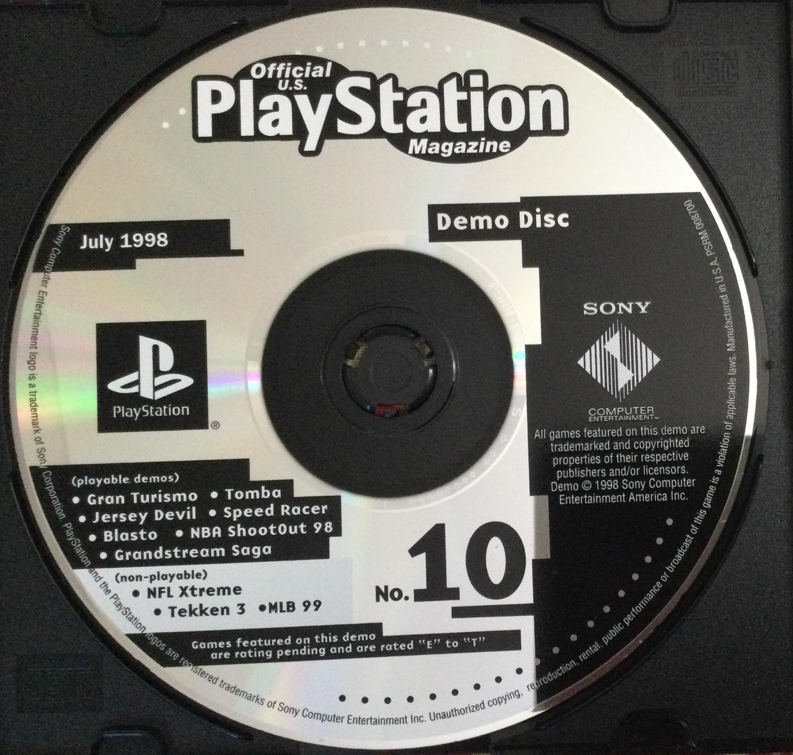 Playstation Magazine Issue 10 Playstation