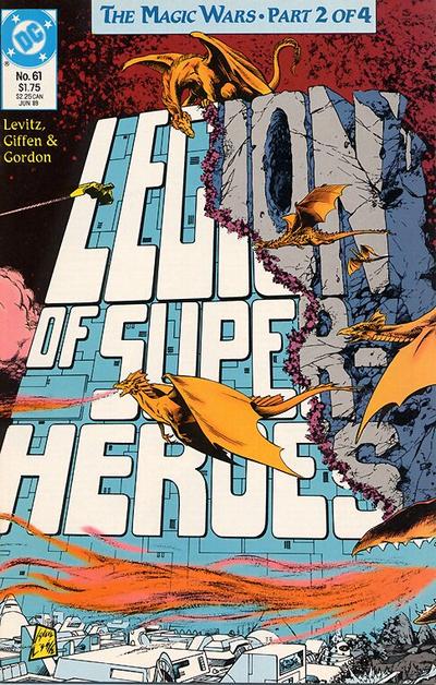 Legion of Super-Heroes #61 (1989) Comic Books Legion of Super-Heroes