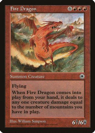 Fire Dragon Magic Portal