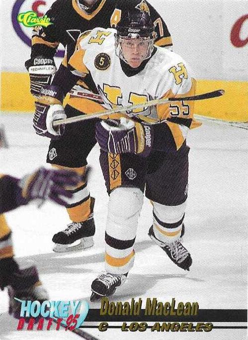Donald MacLean #30 1995 Classic Hockey