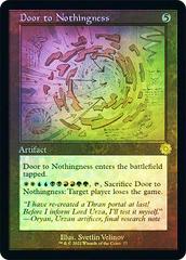Door to Nothingness [Schematic Foil] #77