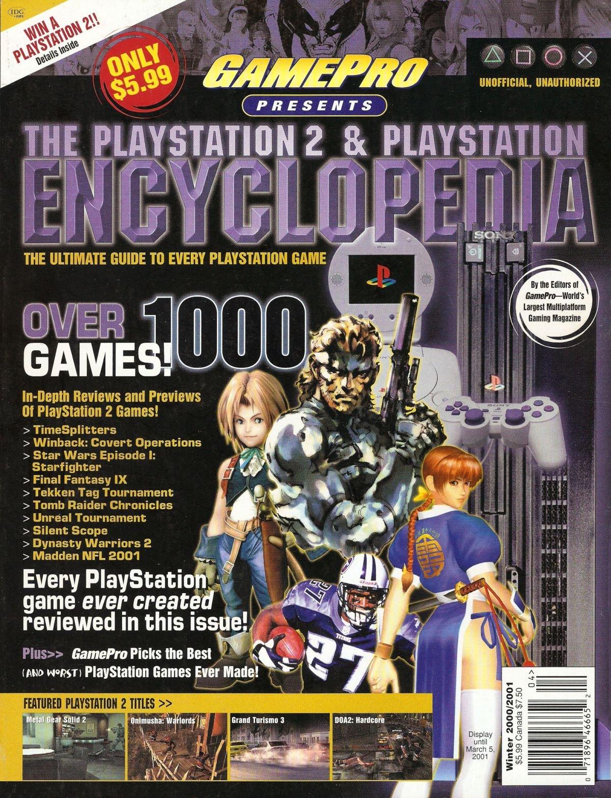 GamePro Presents The Playstation 2 & Playstation Encyclopedia Strategy Guide