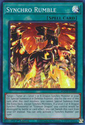Synchro Rumble AGOV-EN060 YuGiOh Age of Overlord