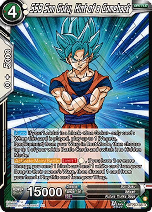 SSB Son Goku, Hint of a Comeback BT29-108 Prices | Dragon Ball