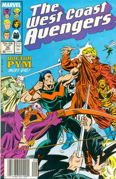 West Coast Avengers #36 (1988) Comic Books West Coast Avengers
