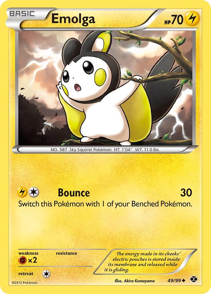 Emolga #49 Pokemon Next Destinies