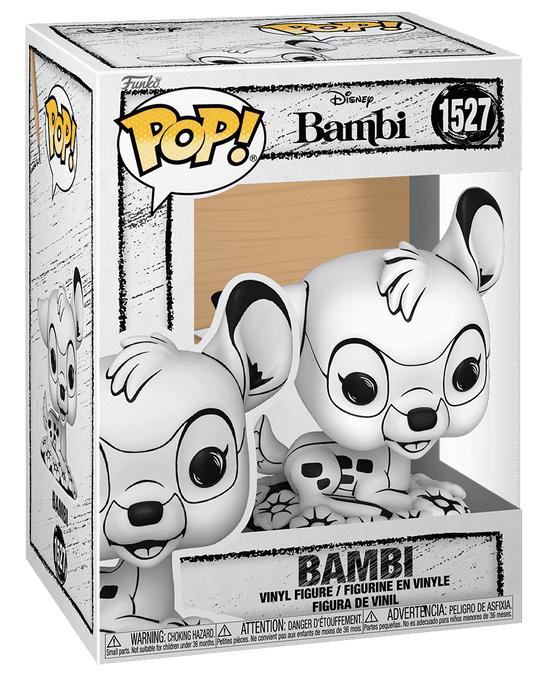 Bambi #1527 Sketched Funko Pop box and figure