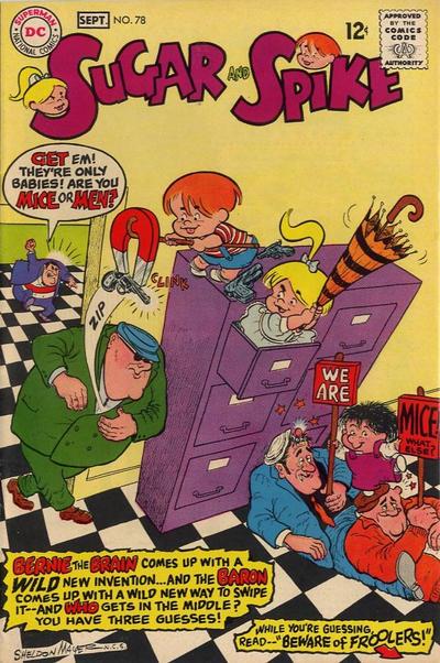 Sugar & Spike #78 (1968) Comic Books Sugar & Spike