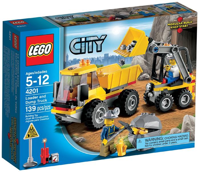 Loader and Dump Truck #4201 LEGO City