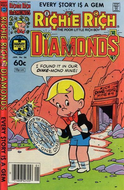 Richie Rich Diamonds #56 (1982) Comic Books Richie Rich Diamonds