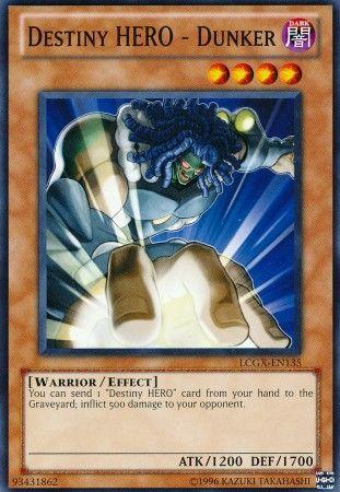 Destiny HERO - Dunker LCGX-EN135 YuGiOh Legendary Collection 2: The Duel Academy Years Mega Pack