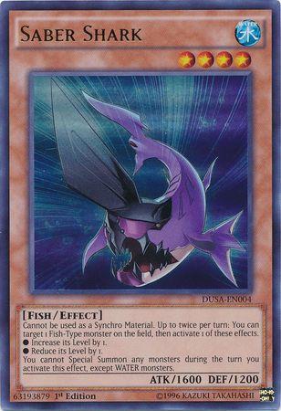 Saber Shark DUSA-EN004 YuGiOh Duelist Saga