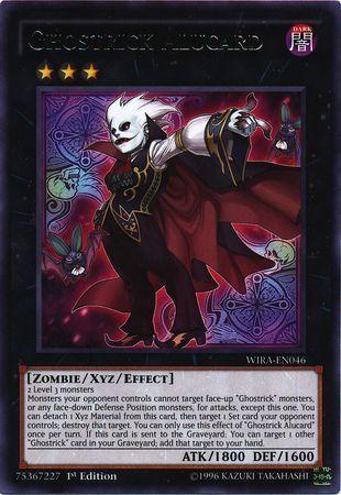 Ghostrick Alucard WIRA-EN046 YuGiOh Wing Raiders
