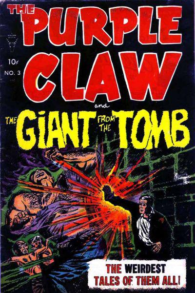 The Purple Claw #3 (1953) Comic Books Purple Claw