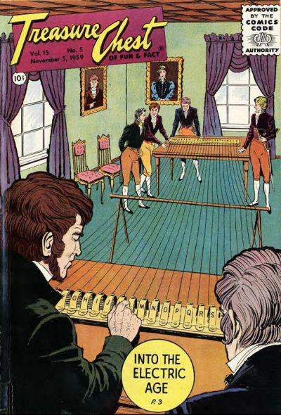 Treasure Chest of Fun and Fact #5 271 (1959) Comic Books Treasure Chest of Fun and Fact
