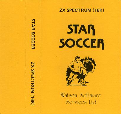 Star Soccer ZX Spectrum