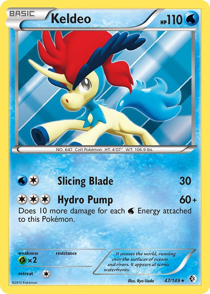 Keldeo #47 Pokemon Boundaries Crossed