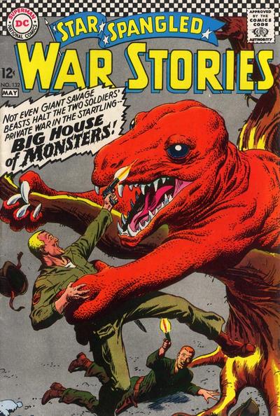 Star Spangled War Stories #132 (1967) Comic Books Star Spangled War Stories