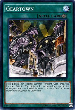 Geartown SR03-EN025 YuGiOh Structure Deck: Machine Reactor