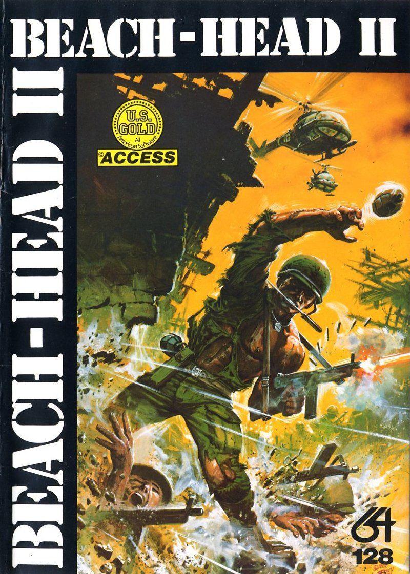 Beach-Head II the Dictator Strikes Back Commodore 64